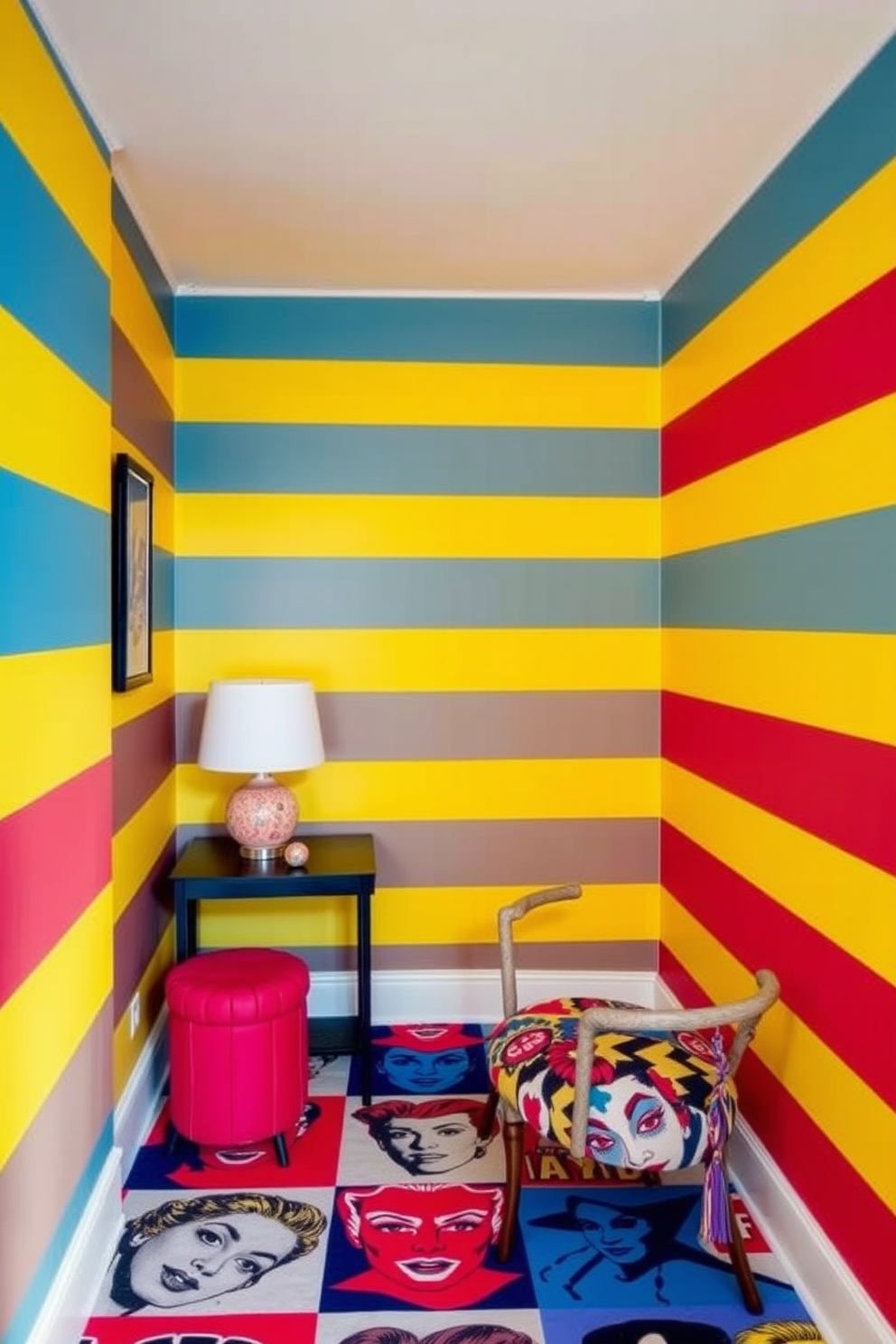 Pop Art Wallpaper Decorating Ideas 19