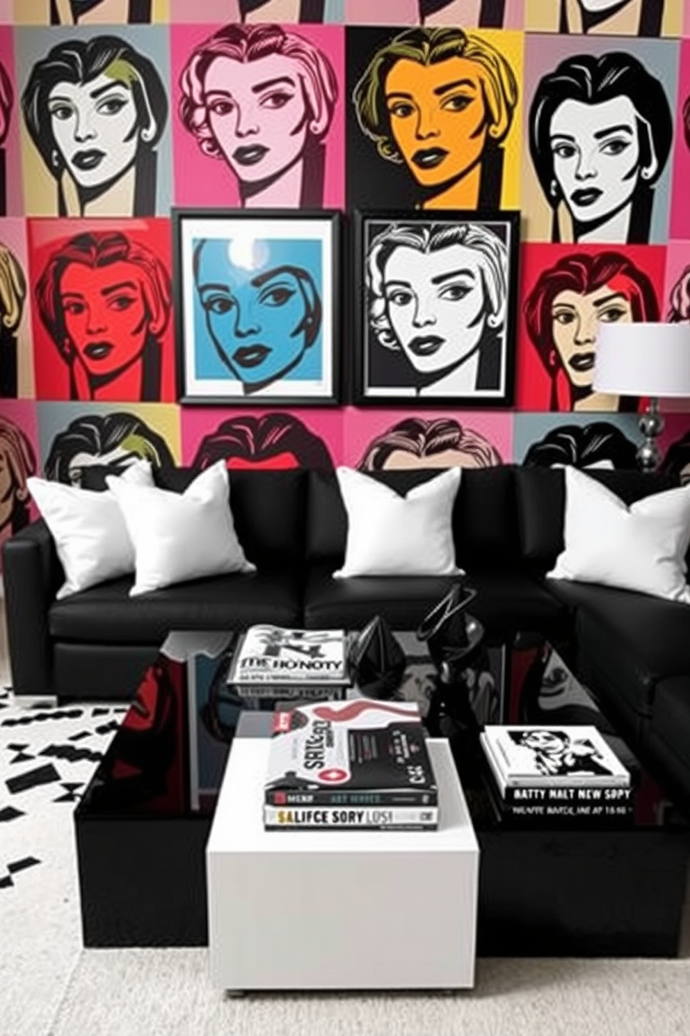 Pop Art Wallpaper Decorating Ideas 23