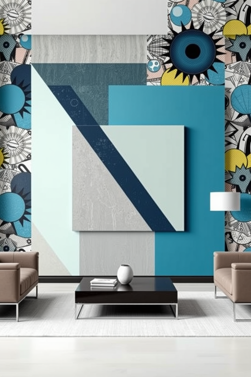 Pop Art Wallpaper Decorating Ideas 30