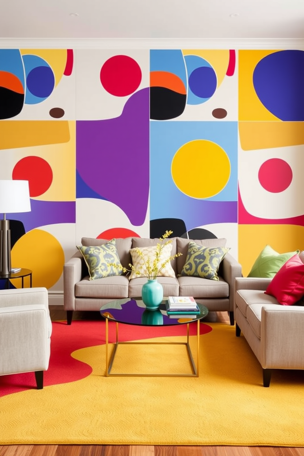 Pop Art Wallpaper Decorating Ideas 8