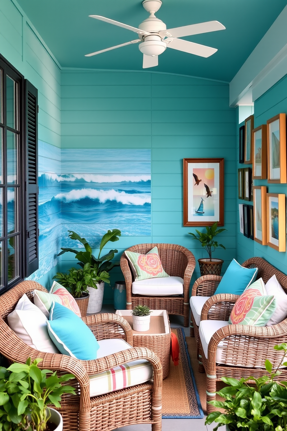 Porch Wall Painting Ideas 20