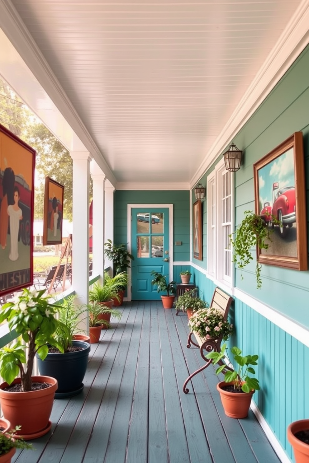 Porch Wall Painting Ideas 25