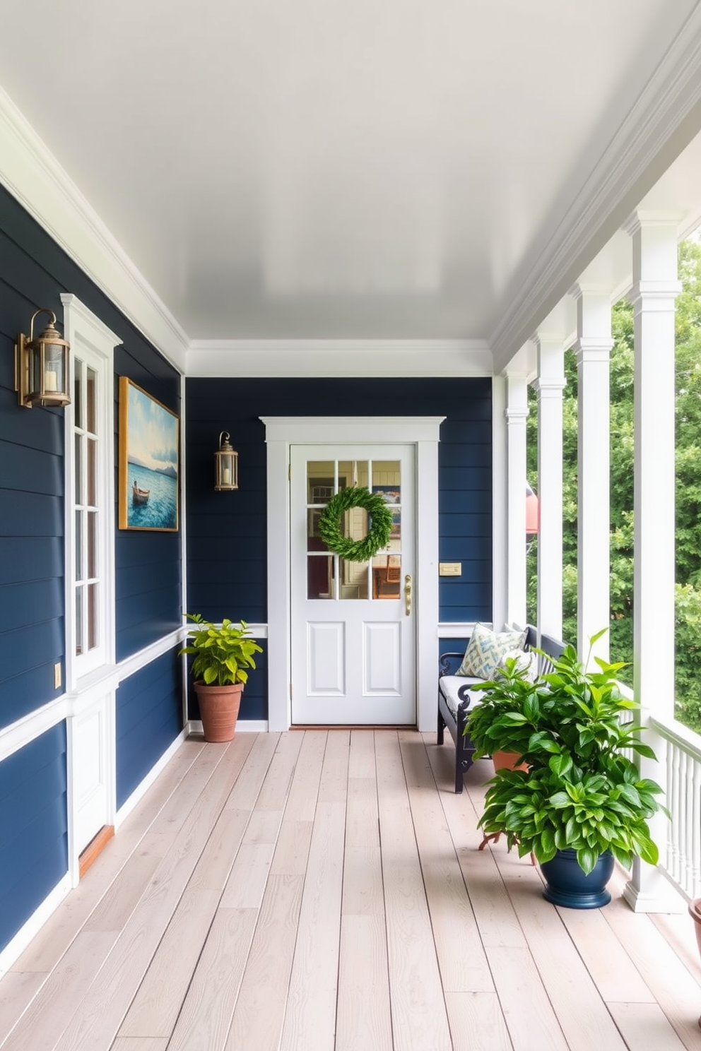 Porch Wall Painting Ideas 29