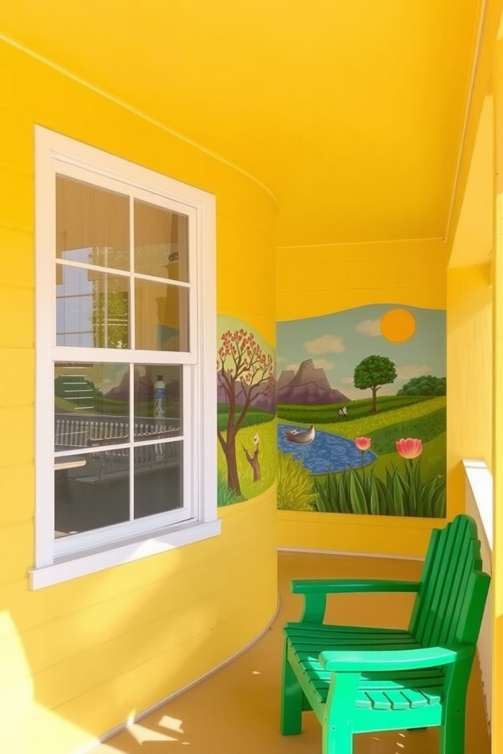 Porch Wall Painting Ideas 6