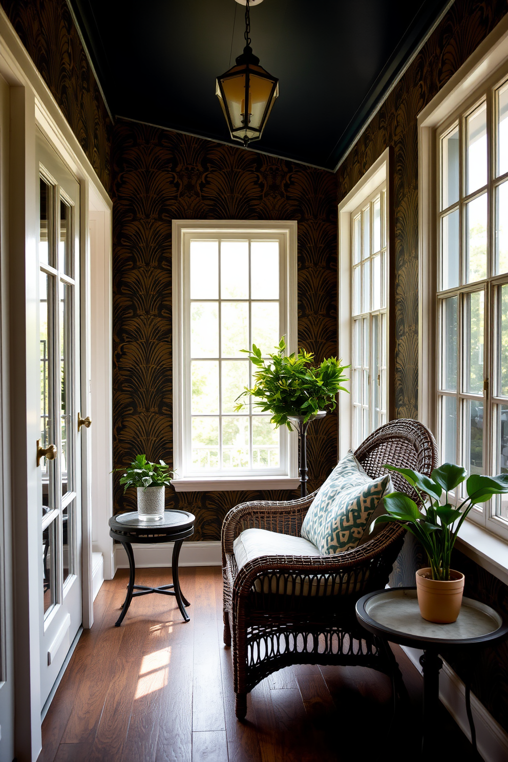 Porch Wallpaper Decorating Ideas 19