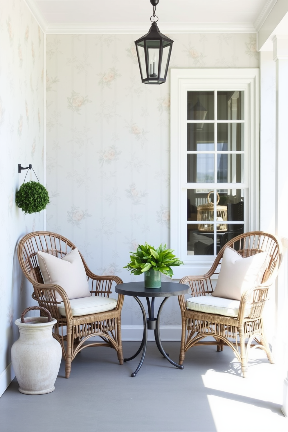 Porch Wallpaper Decorating Ideas 25