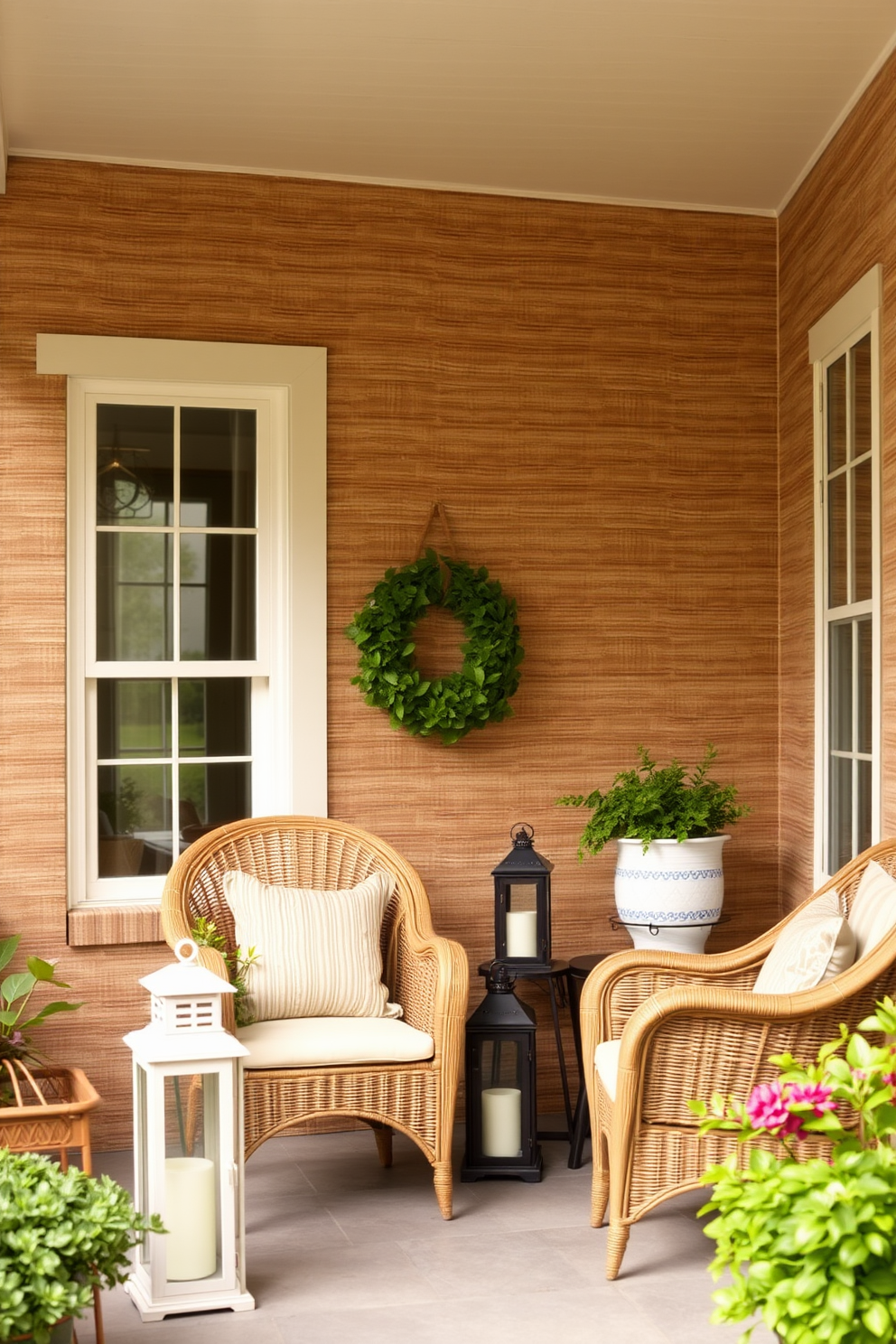 Porch Wallpaper Decorating Ideas 3