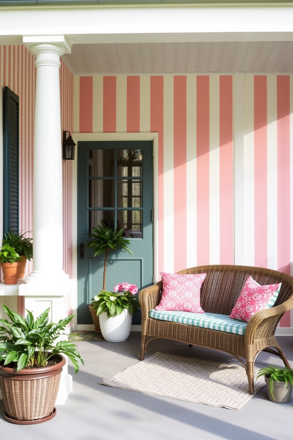 Porch Wallpaper Decorating Ideas 4