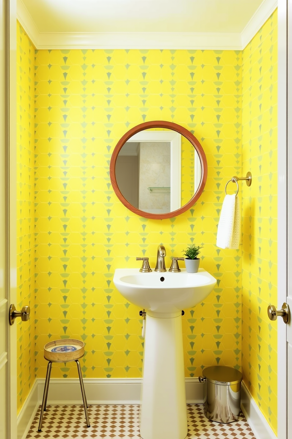 Powder Room Wall Painting Ideas 11