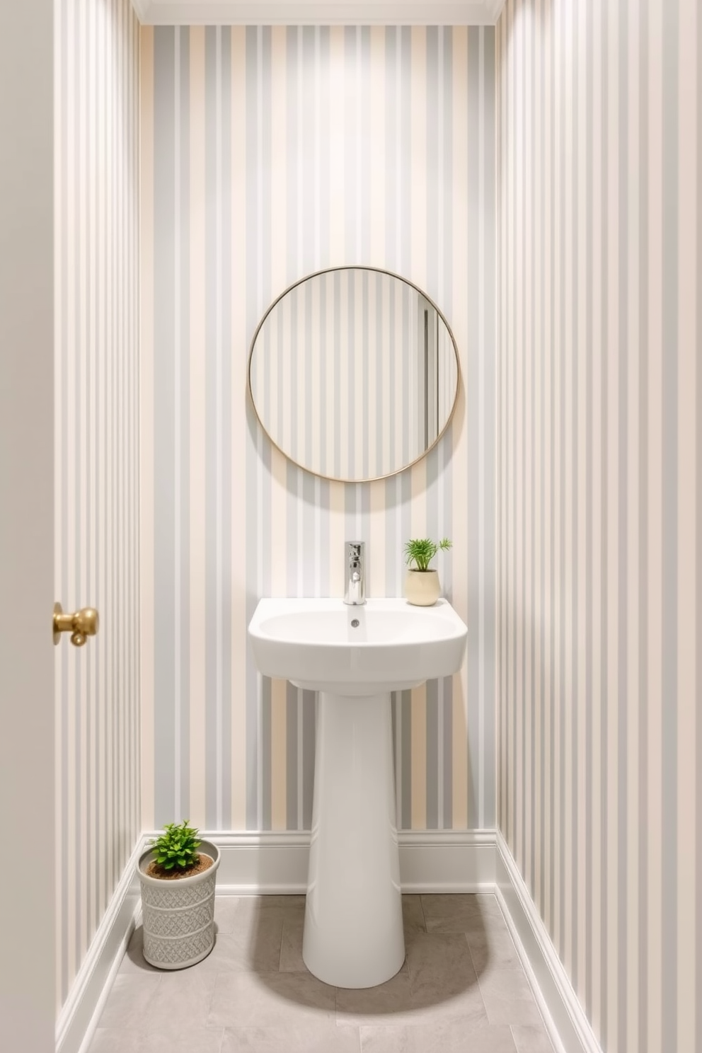 Powder Room Wallpaper Decorating Ideas 3