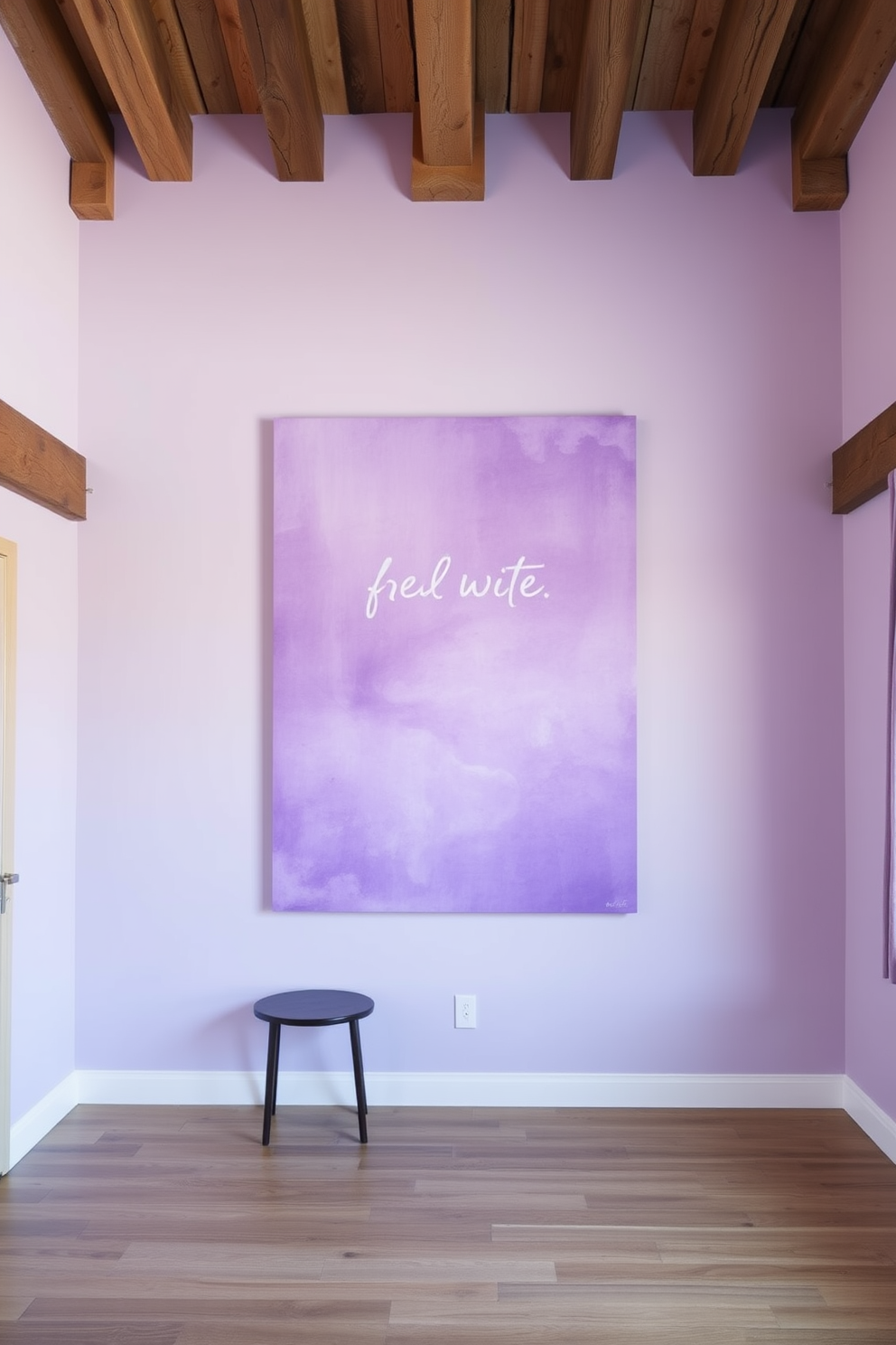 Purple Wall Painting Ideas 13