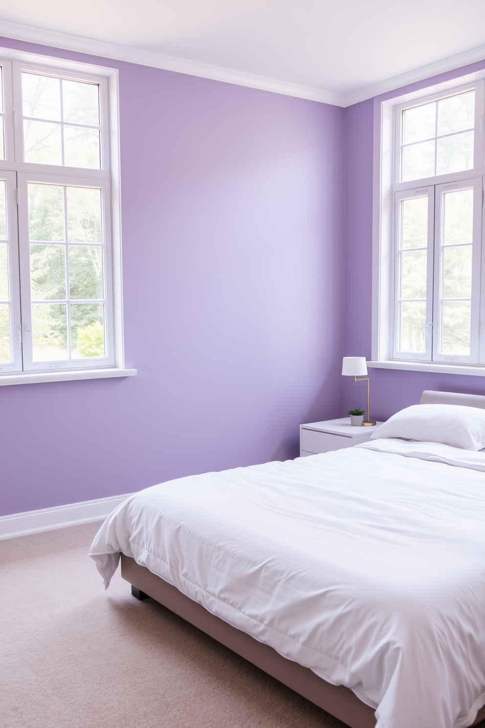 Purple Wall Painting Ideas 29