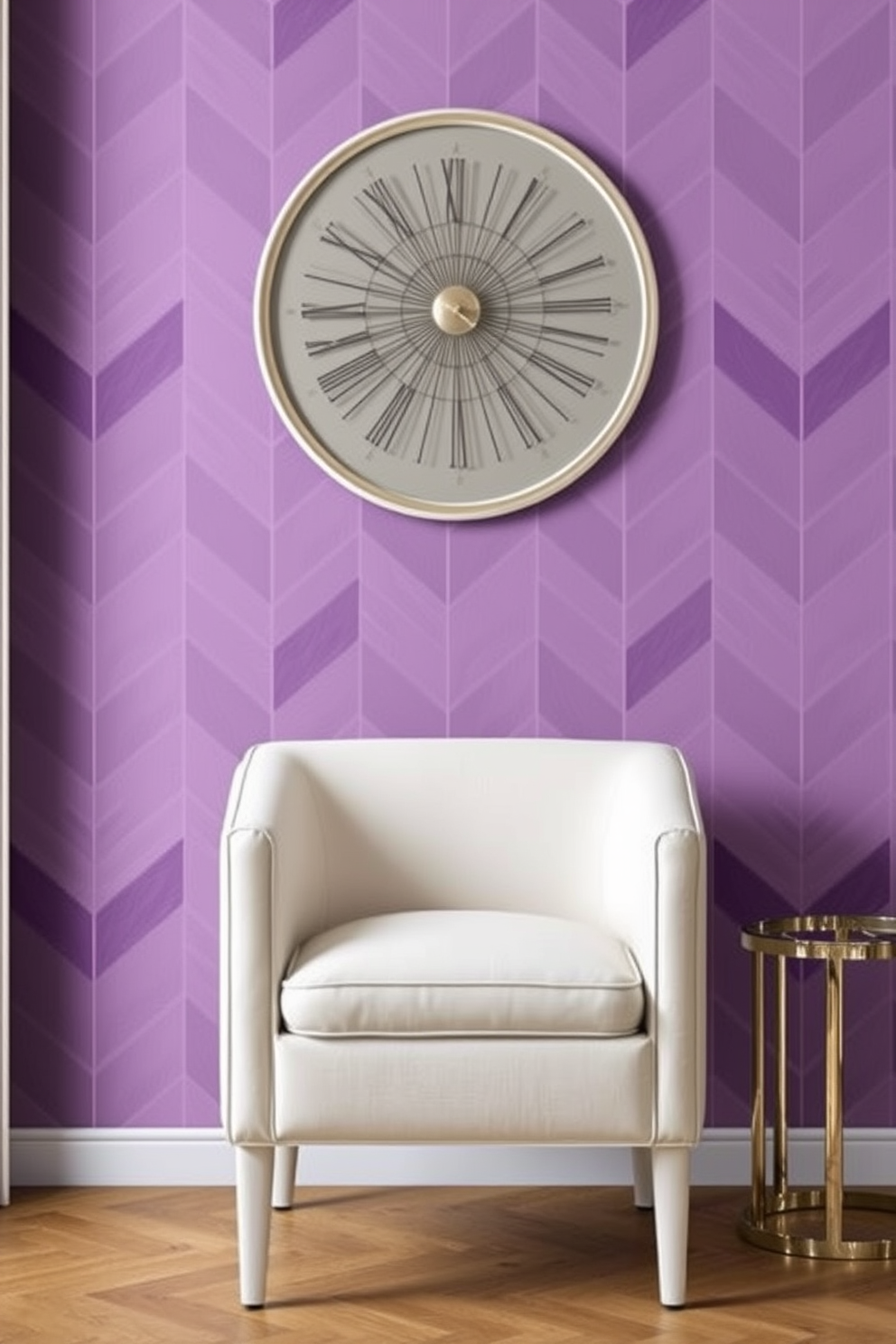 Purple Wallpaper Decorating Ideas 29