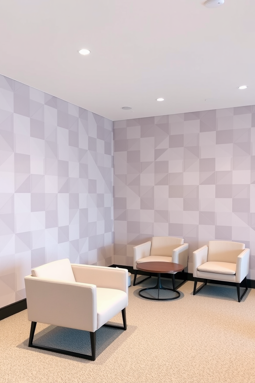 Reception Area Wallpaper Decorating Ideas 2