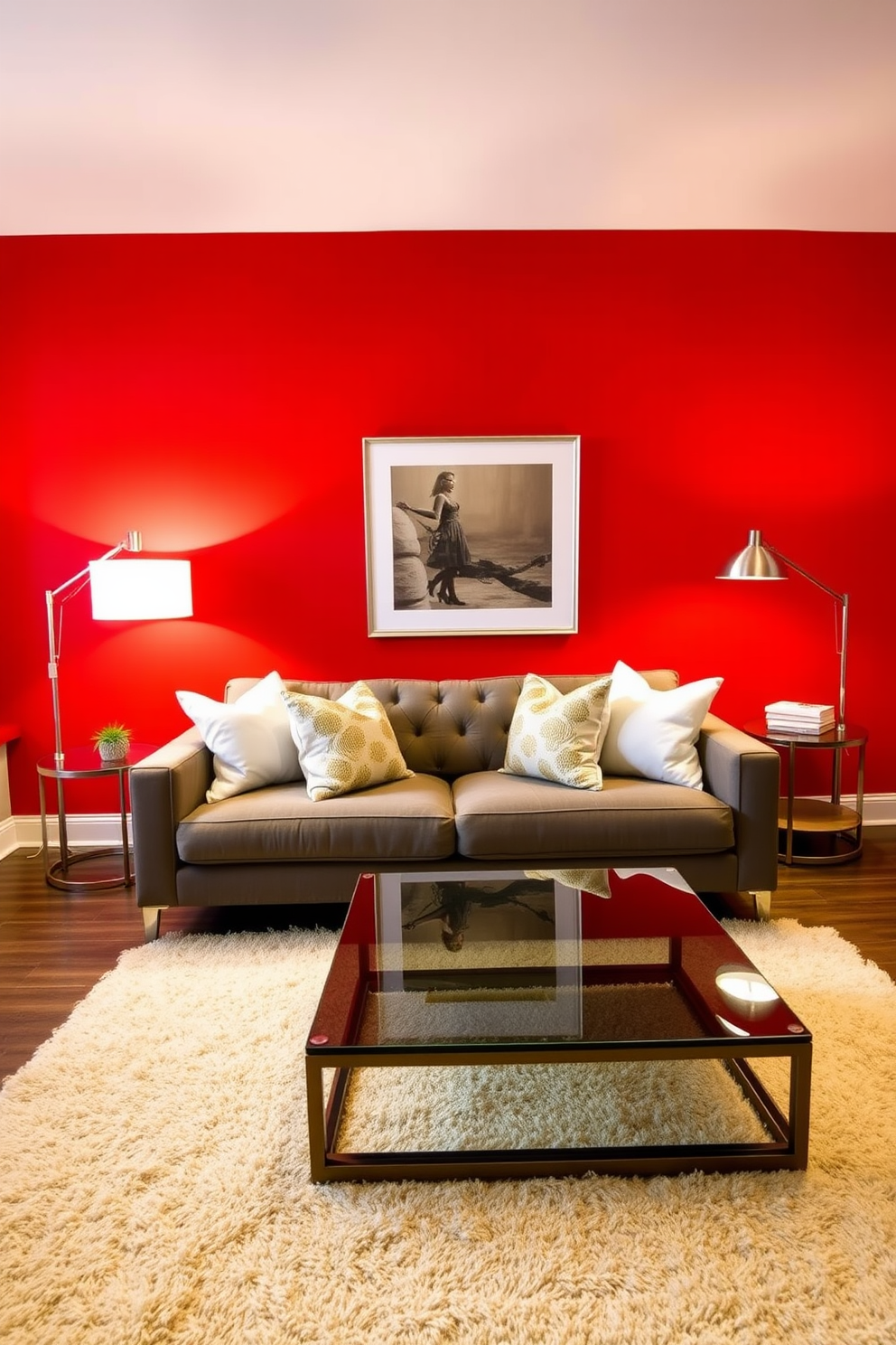 Red Wall Painting Ideas 1