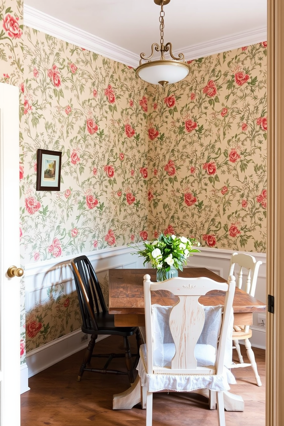 Retro Wallpaper Decorating Ideas 26