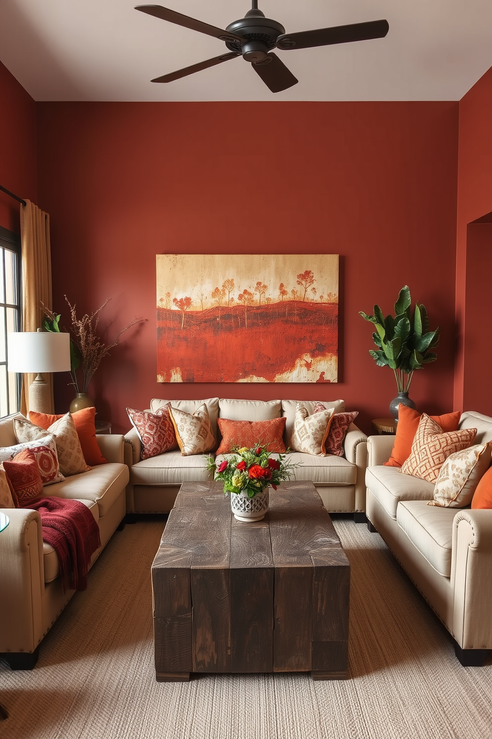 Rust Wall Painting Ideas 15