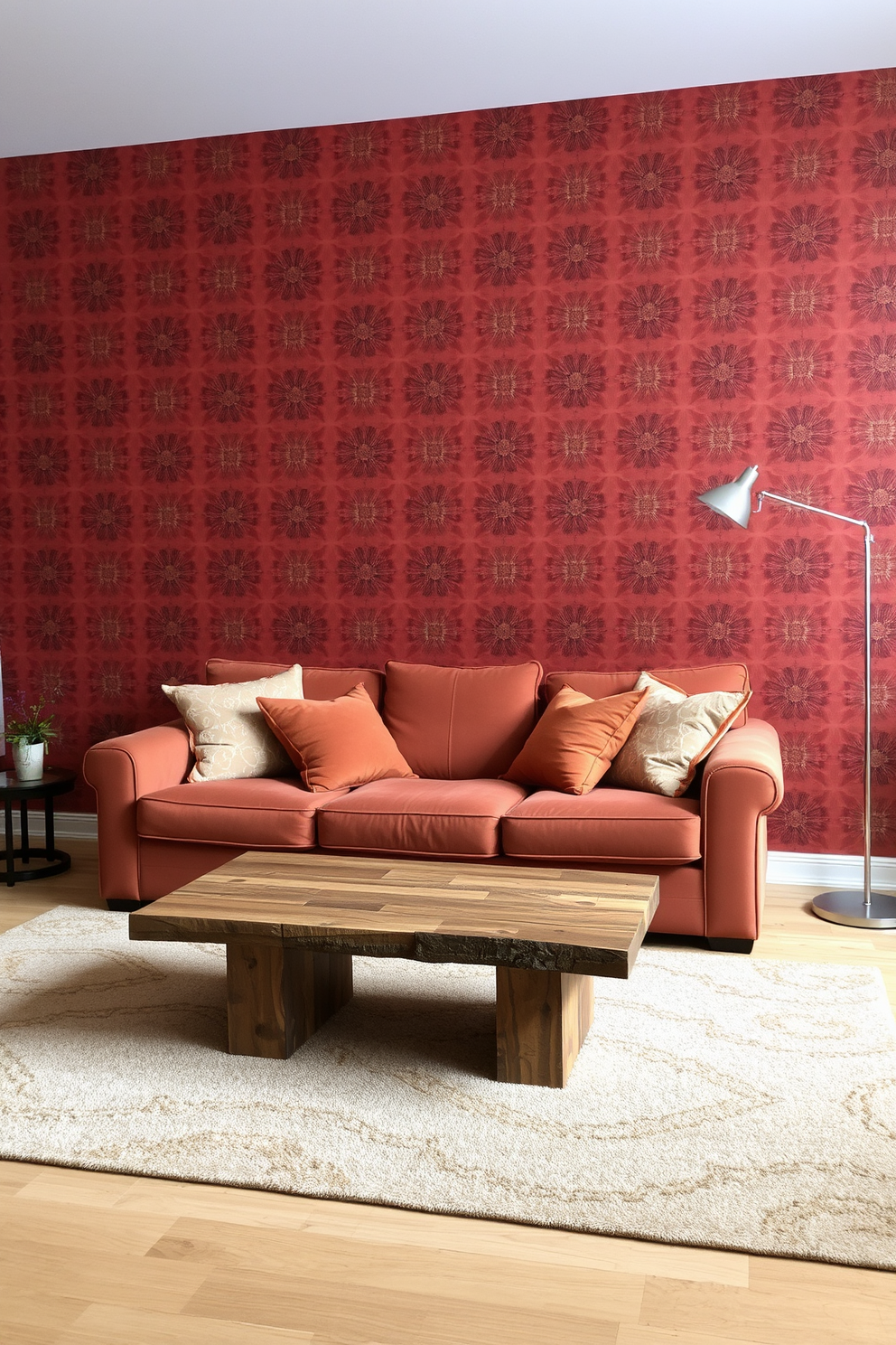 Rust Wallpaper Decorating Ideas 27