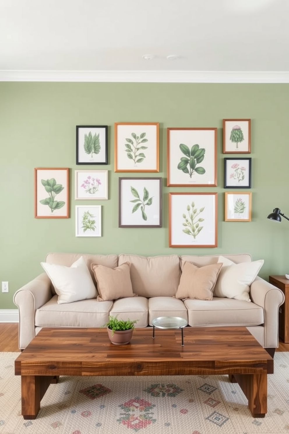 Sage Wall Painting Ideas 10