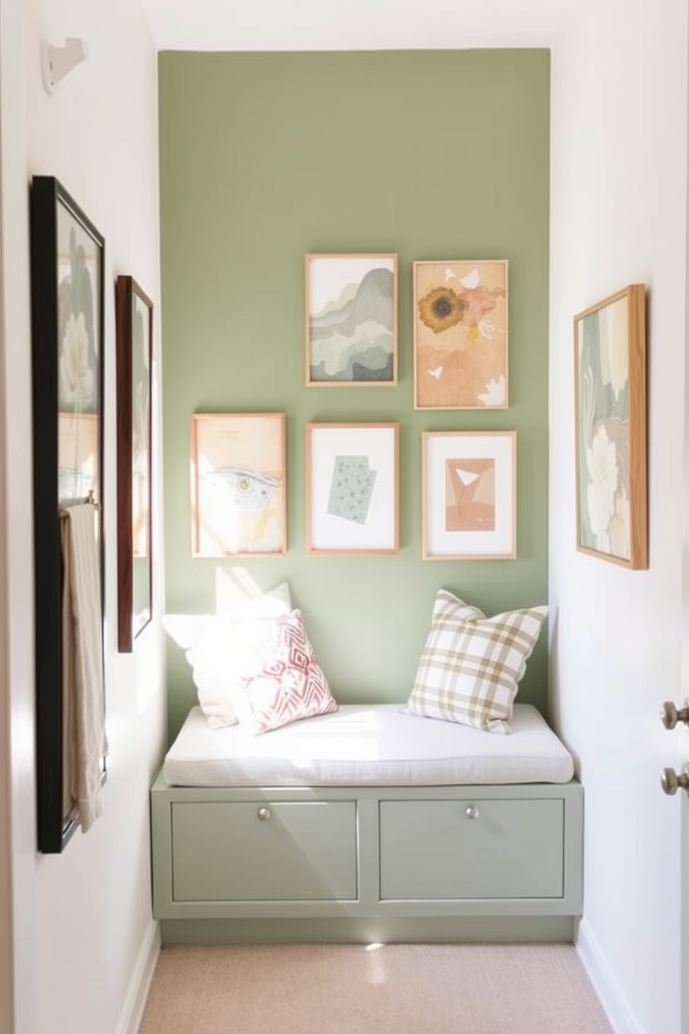 Sage Wall Painting Ideas 29