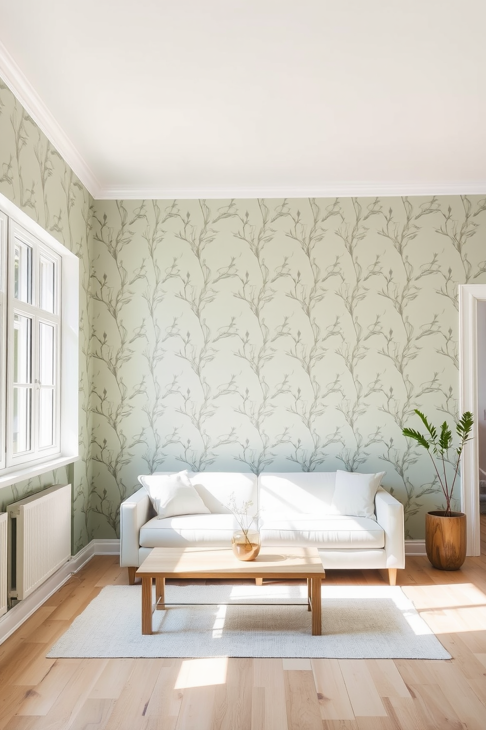 Sage Wallpaper Decorating Ideas 21