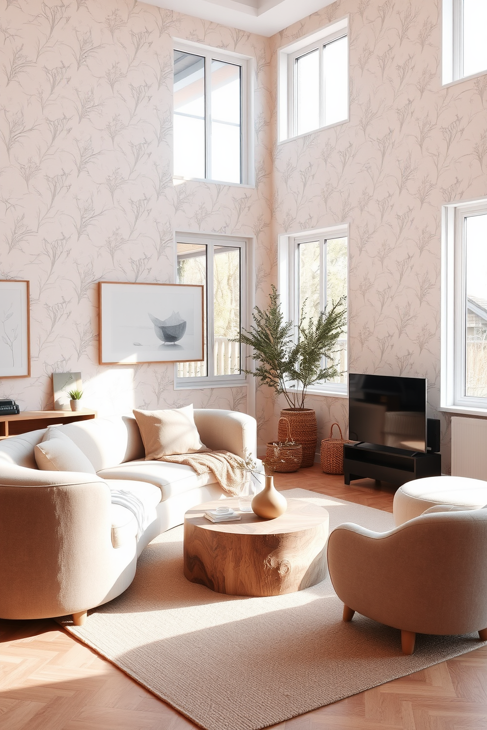 Scandinavian Wallpaper Decorating Ideas 21