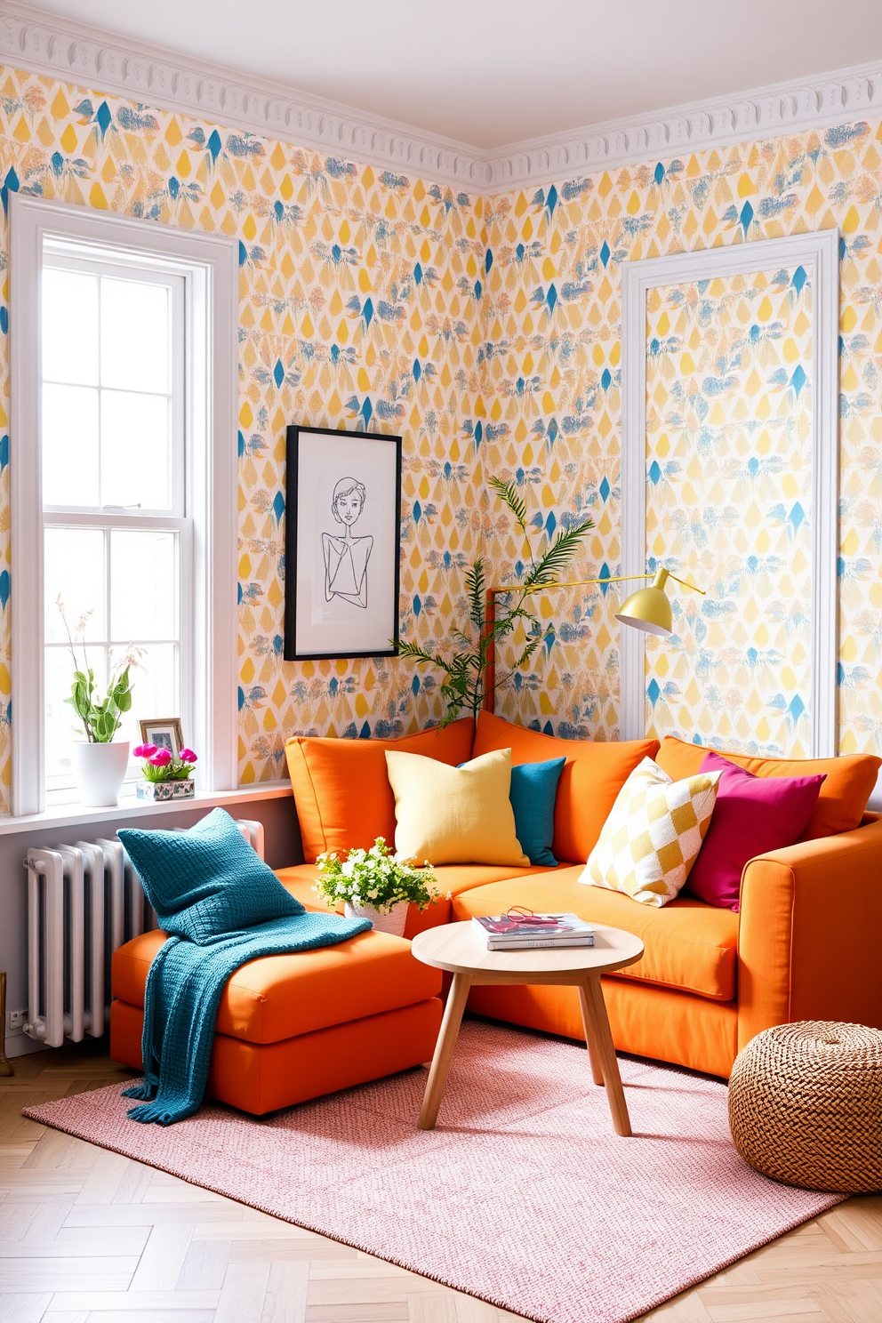 Scandinavian Wallpaper Decorating Ideas 24