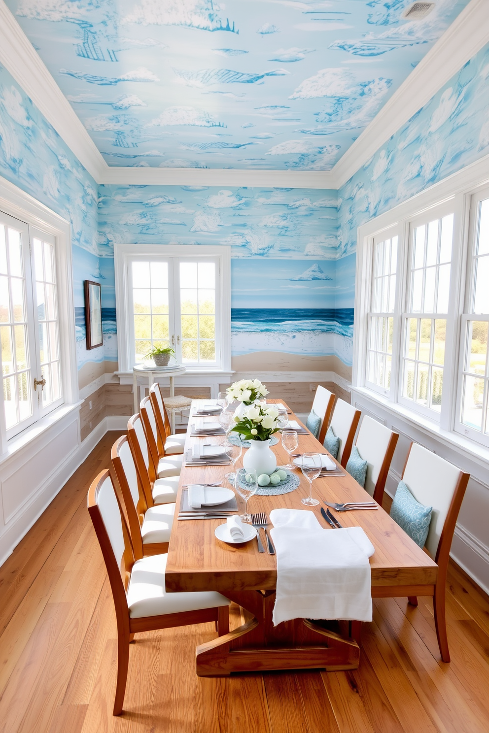 Seascape Wallpaper Decorating Ideas 22