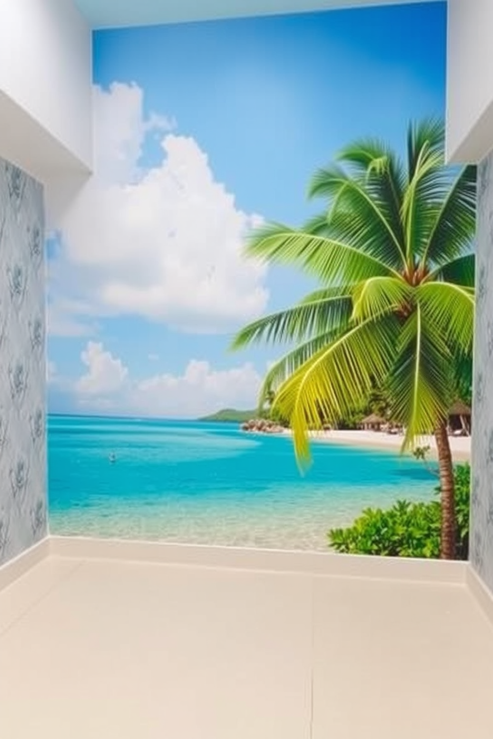 Seascape Wallpaper Decorating Ideas 25