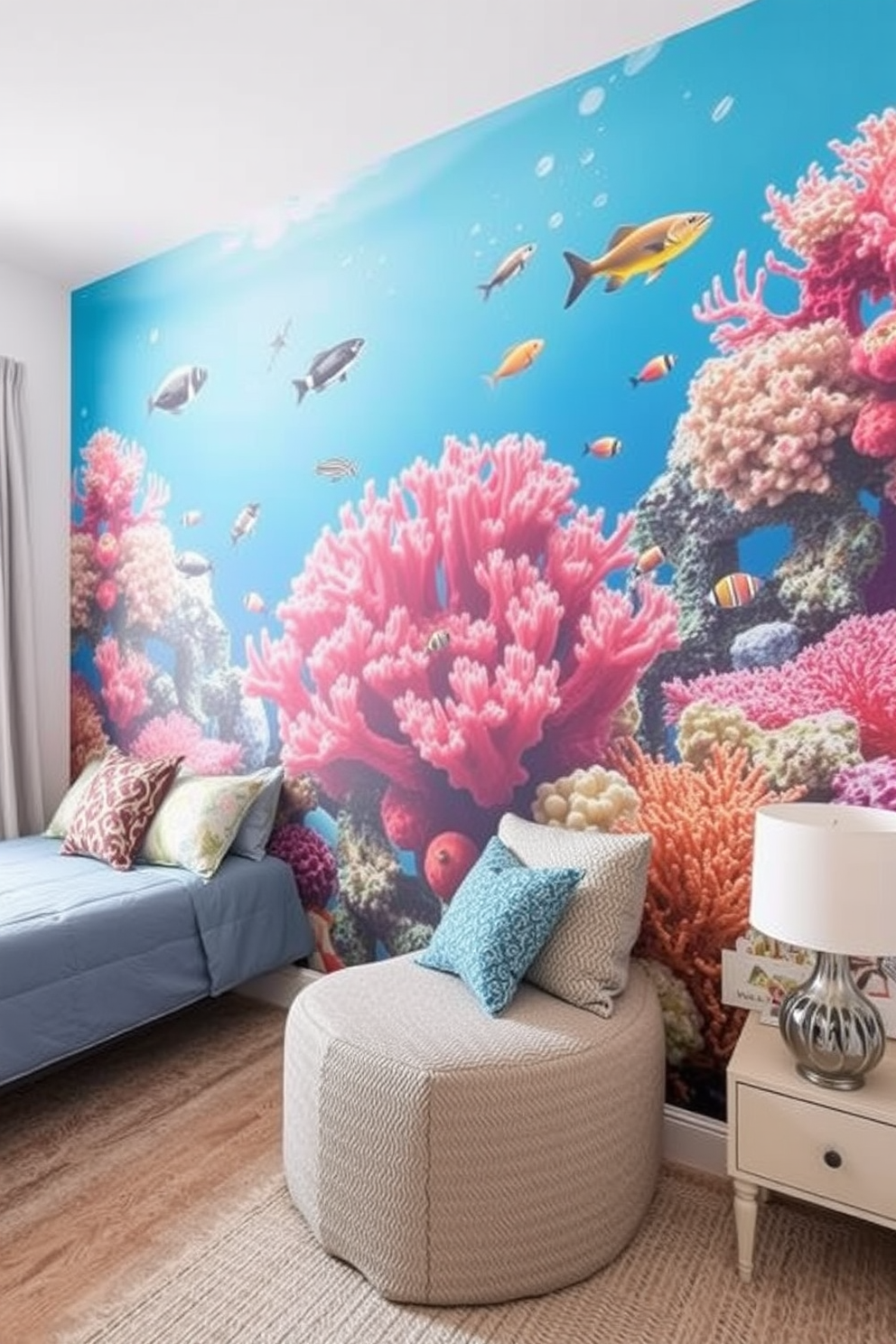 Seascape Wallpaper Decorating Ideas 9