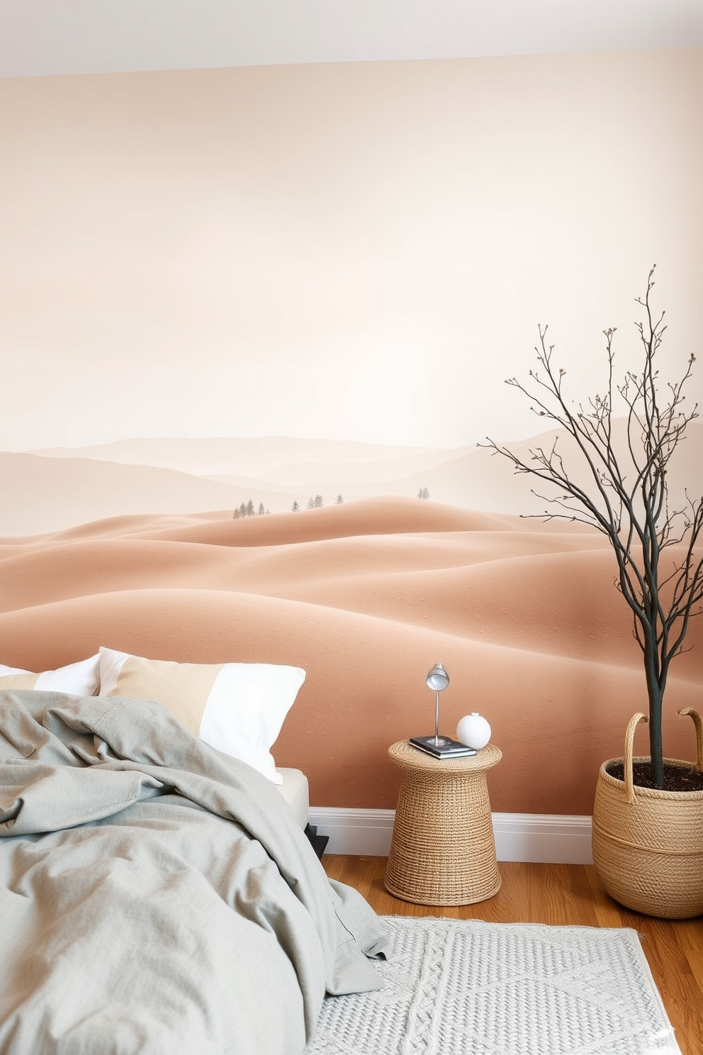 Sepia Wall Painting Ideas 1