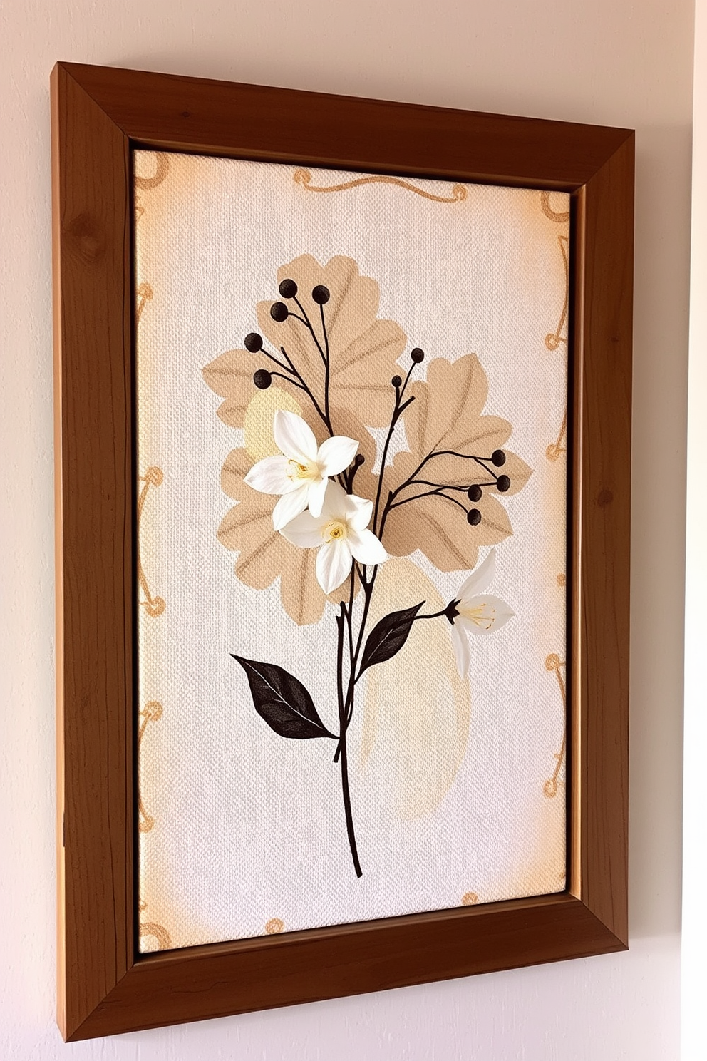 Sepia Wall Painting Ideas 2