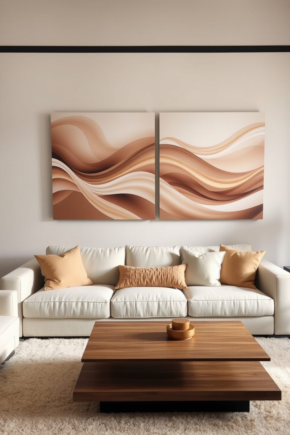 Sepia Wall Painting Ideas 25