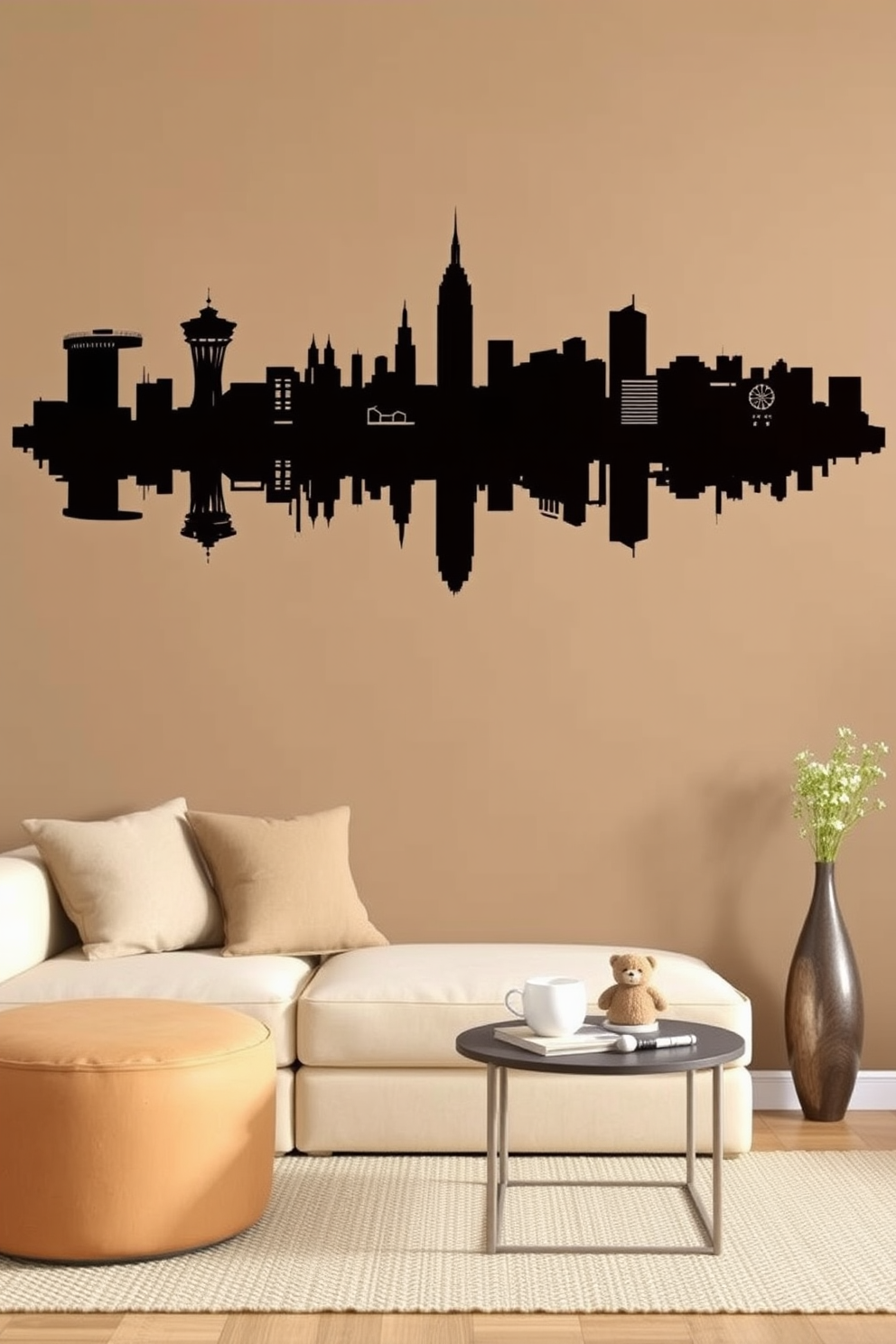 Sepia Wall Painting Ideas 4