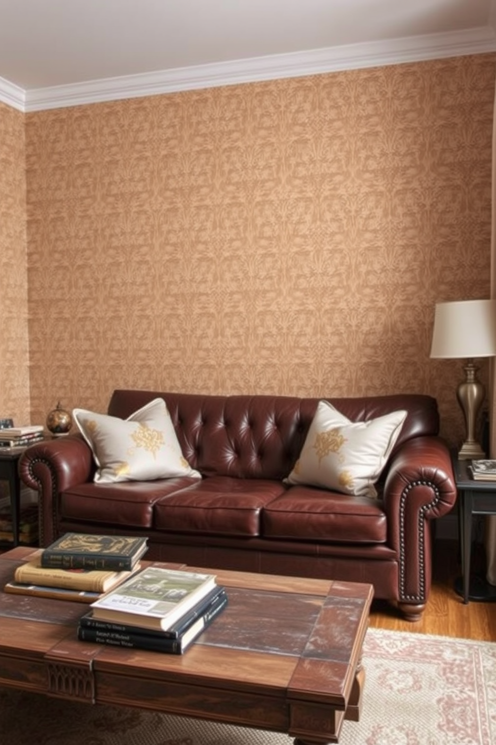 Sepia Wallpaper Decorating Ideas 21