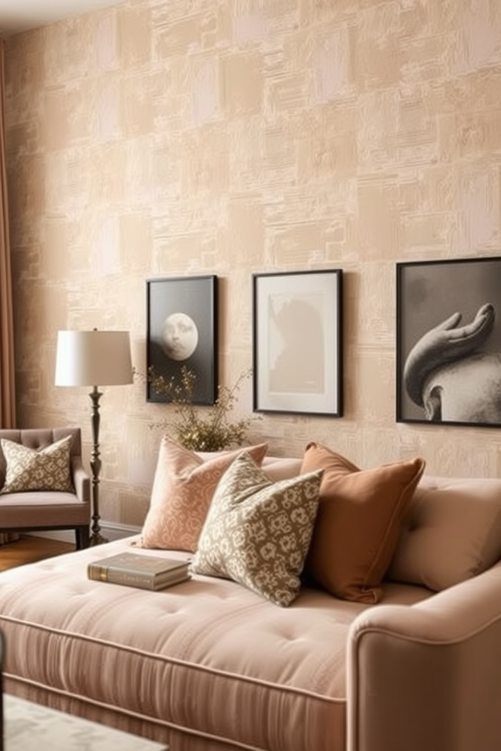 Sepia Wallpaper Decorating Ideas 26