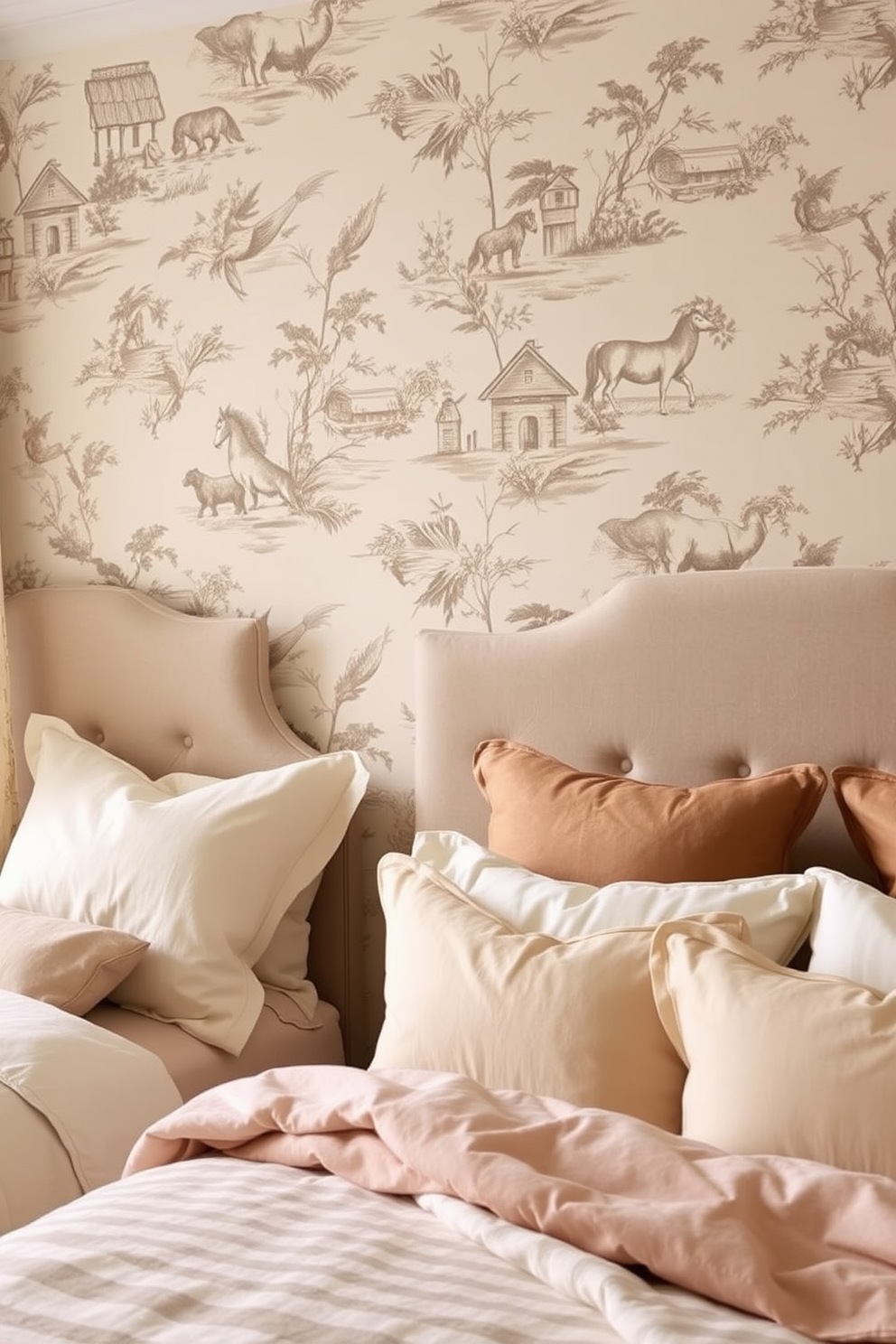 Sepia Wallpaper Decorating Ideas 9