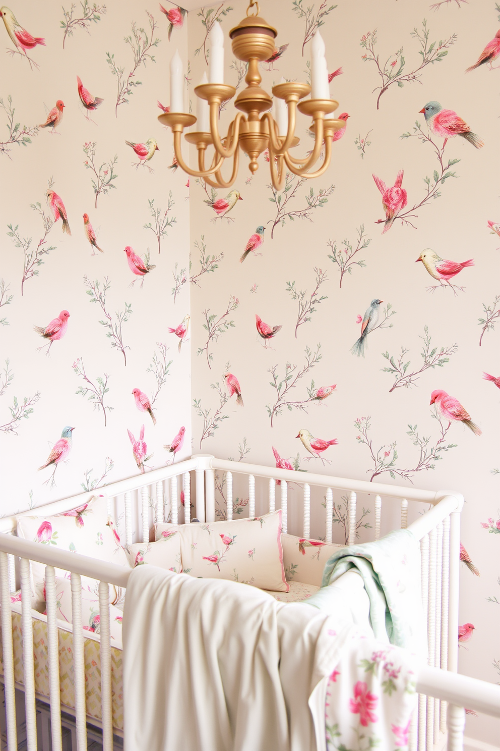 Shabby Chic Wallpaper Decorating Ideas 4