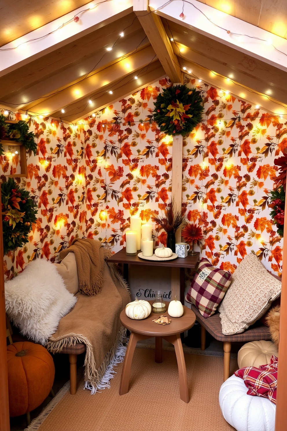 She Shed Wallpaper Decorating Ideas 16