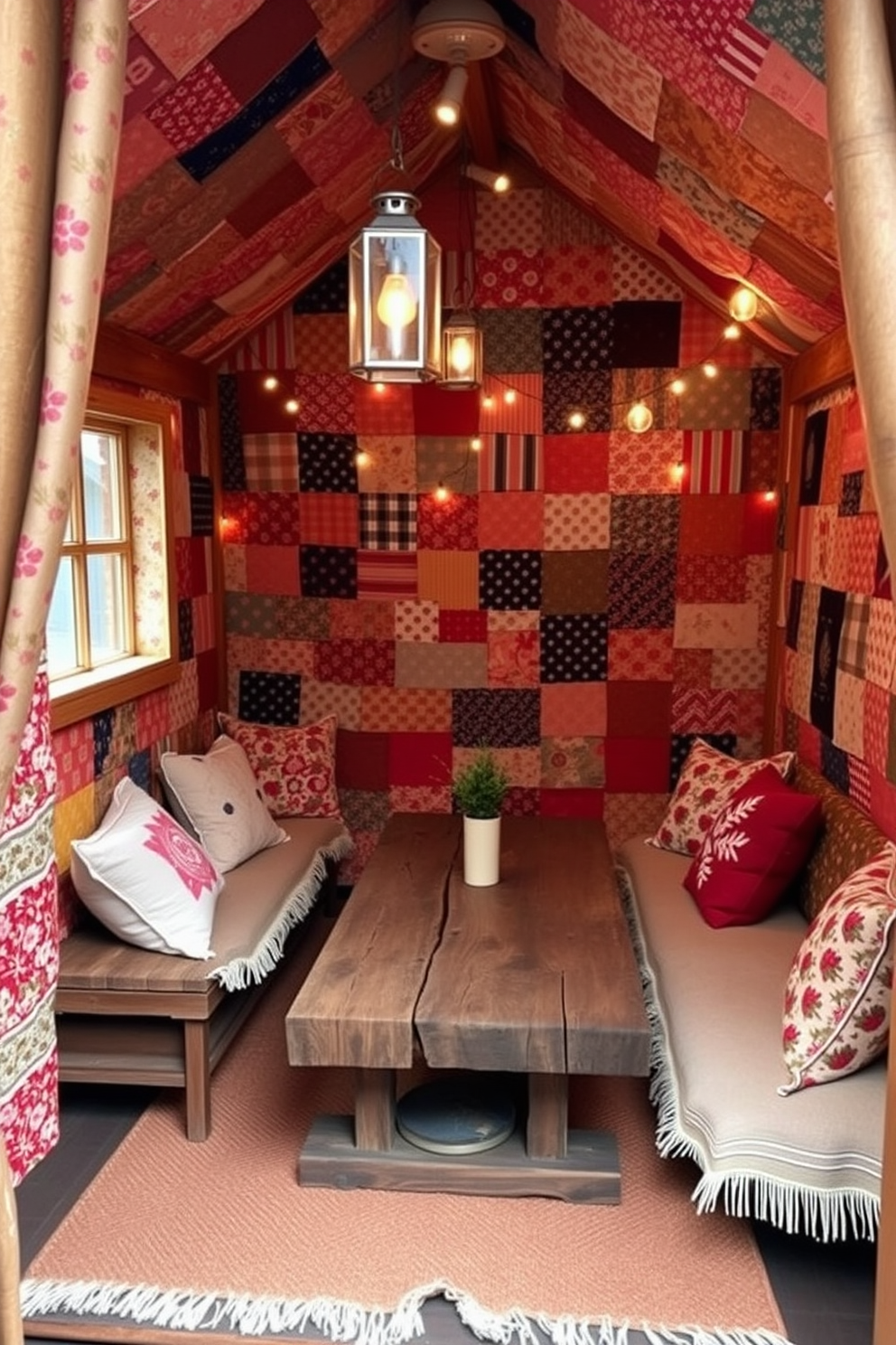 She Shed Wallpaper Decorating Ideas 22