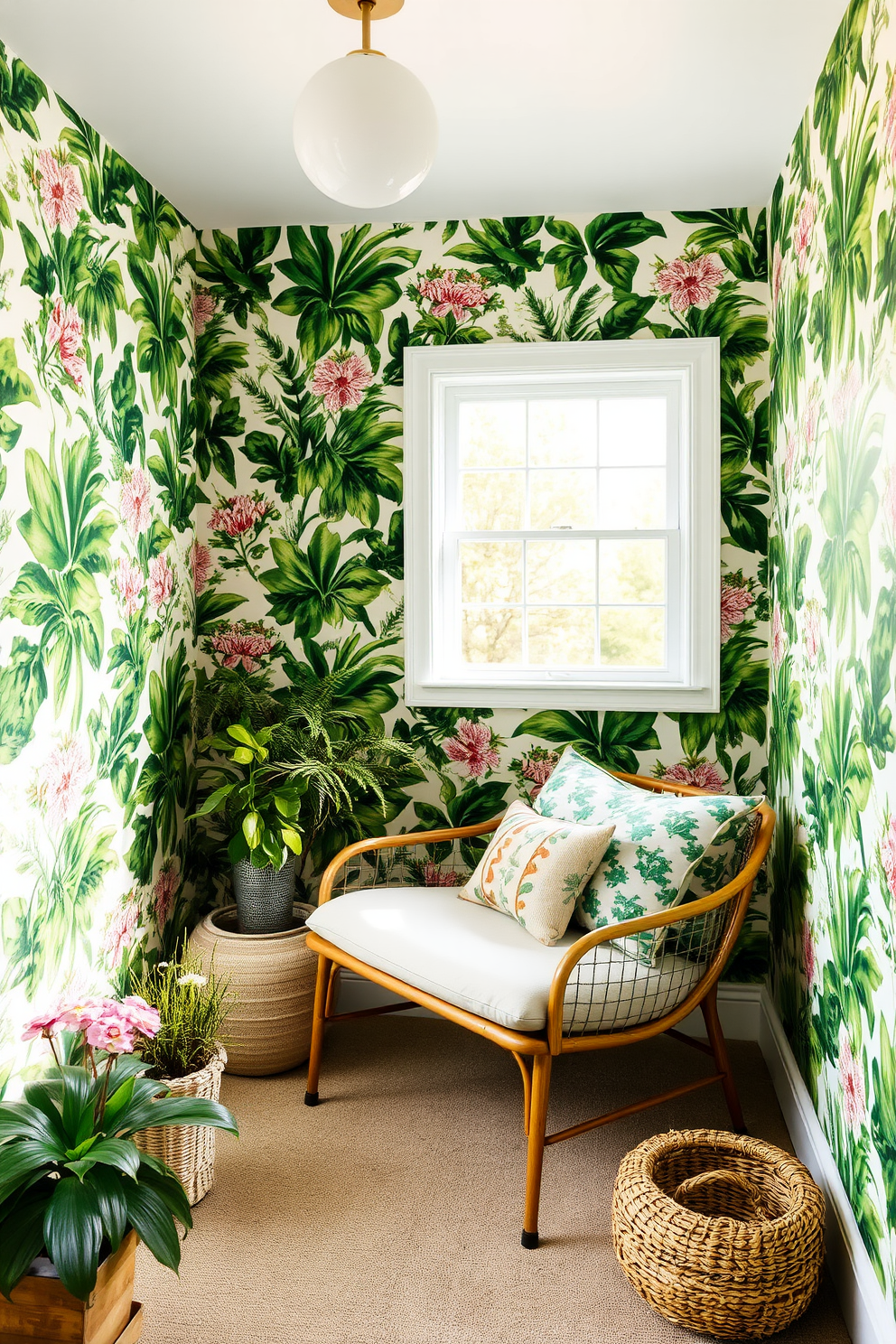 She Shed Wallpaper Decorating Ideas 24