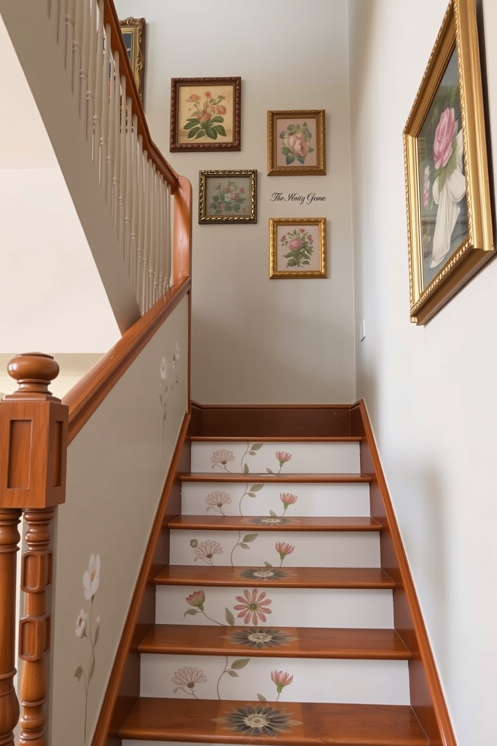 Staircase Wall Painting Ideas 10