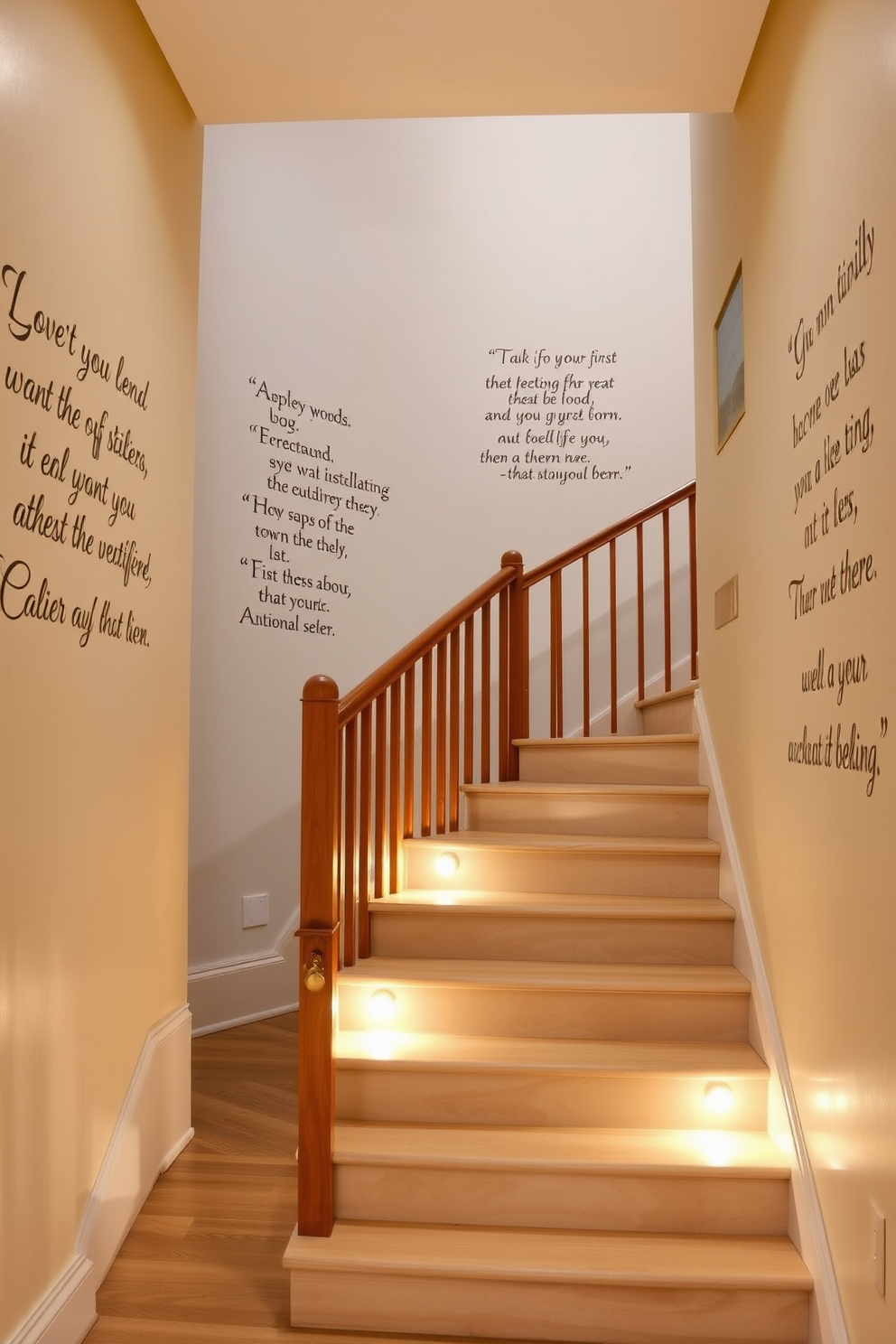 Staircase Wall Painting Ideas 14