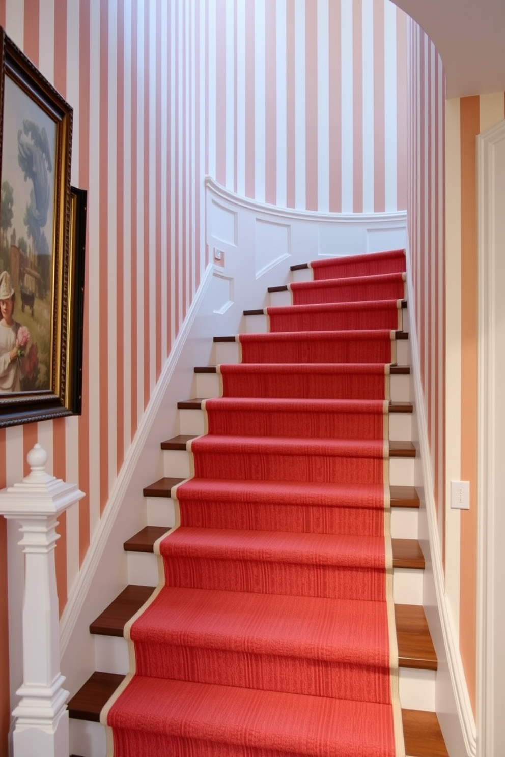 Staircase Wallpaper Decorating Ideas 21