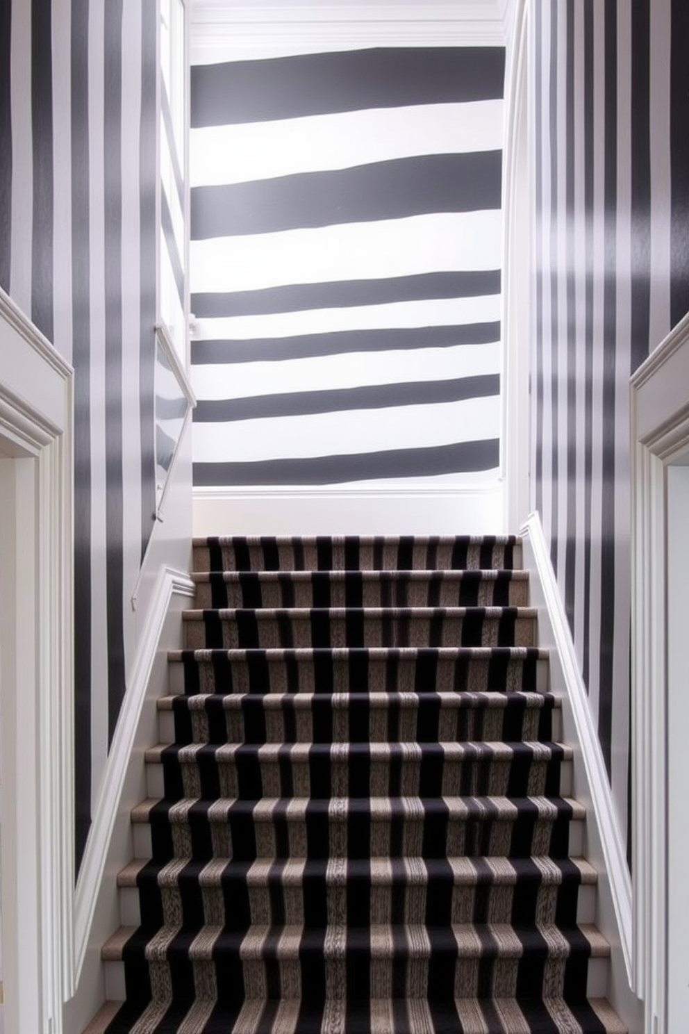 Staircase Wallpaper Decorating Ideas 3