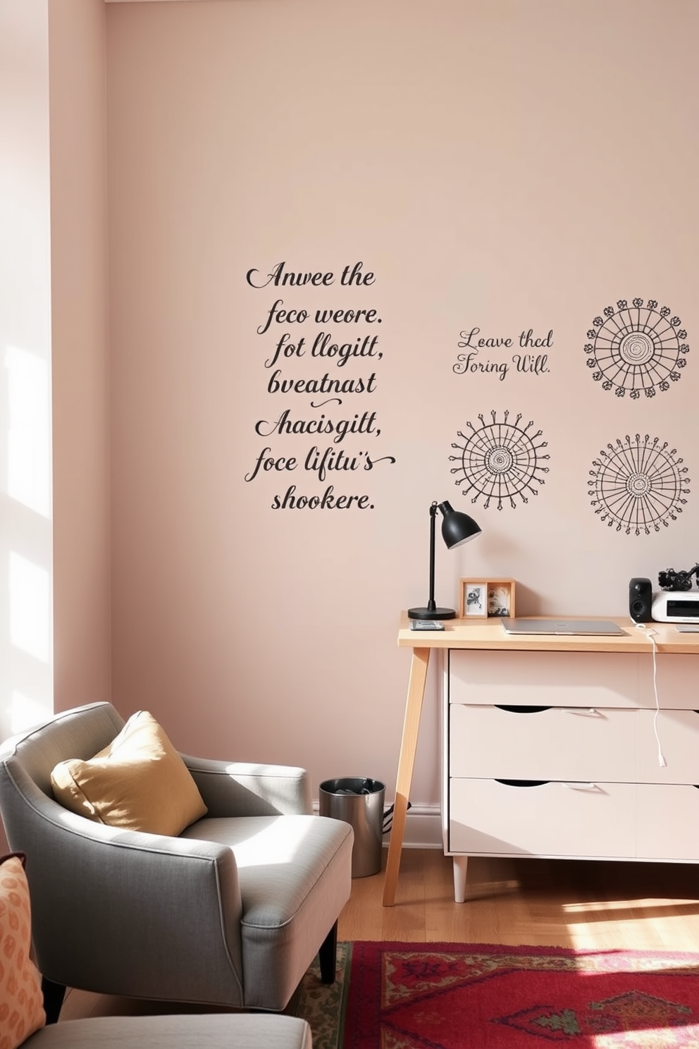 Stenciled Wall Painting Ideas 11