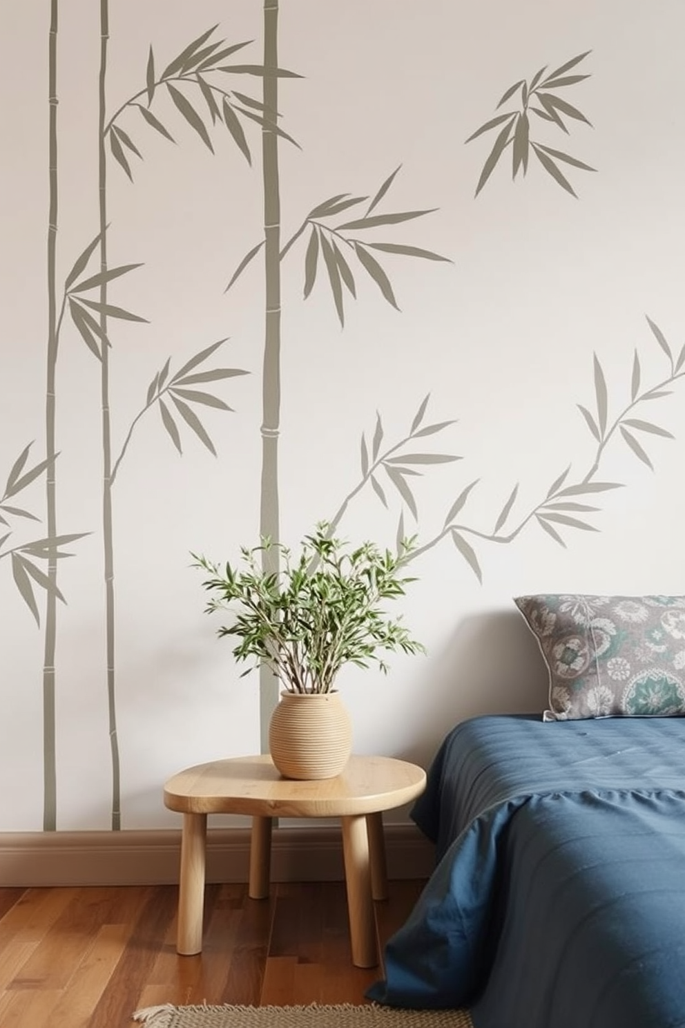 Stenciled Wall Painting Ideas 27