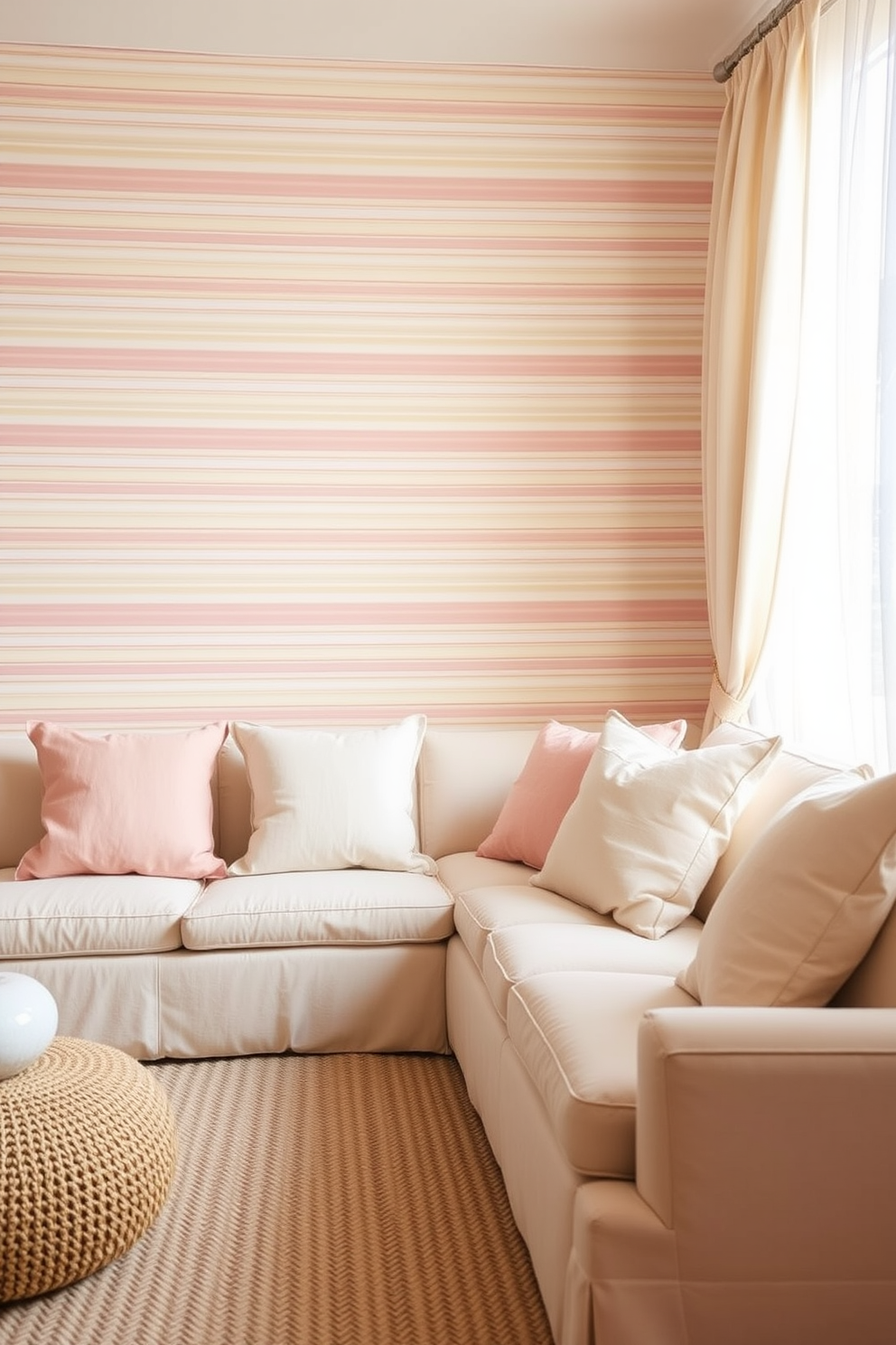 Striped Wall Painting Ideas 20