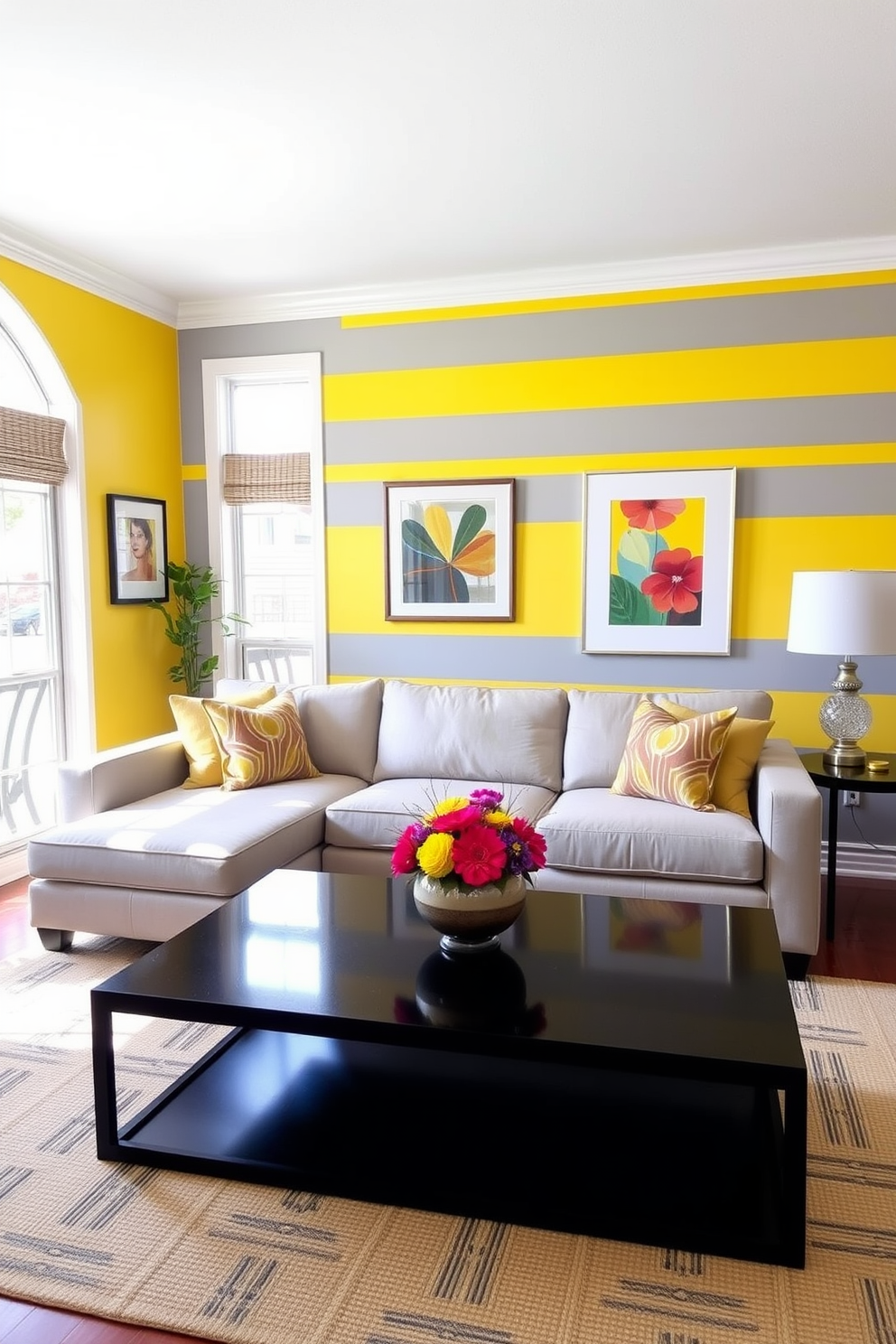 Striped Wall Painting Ideas 6