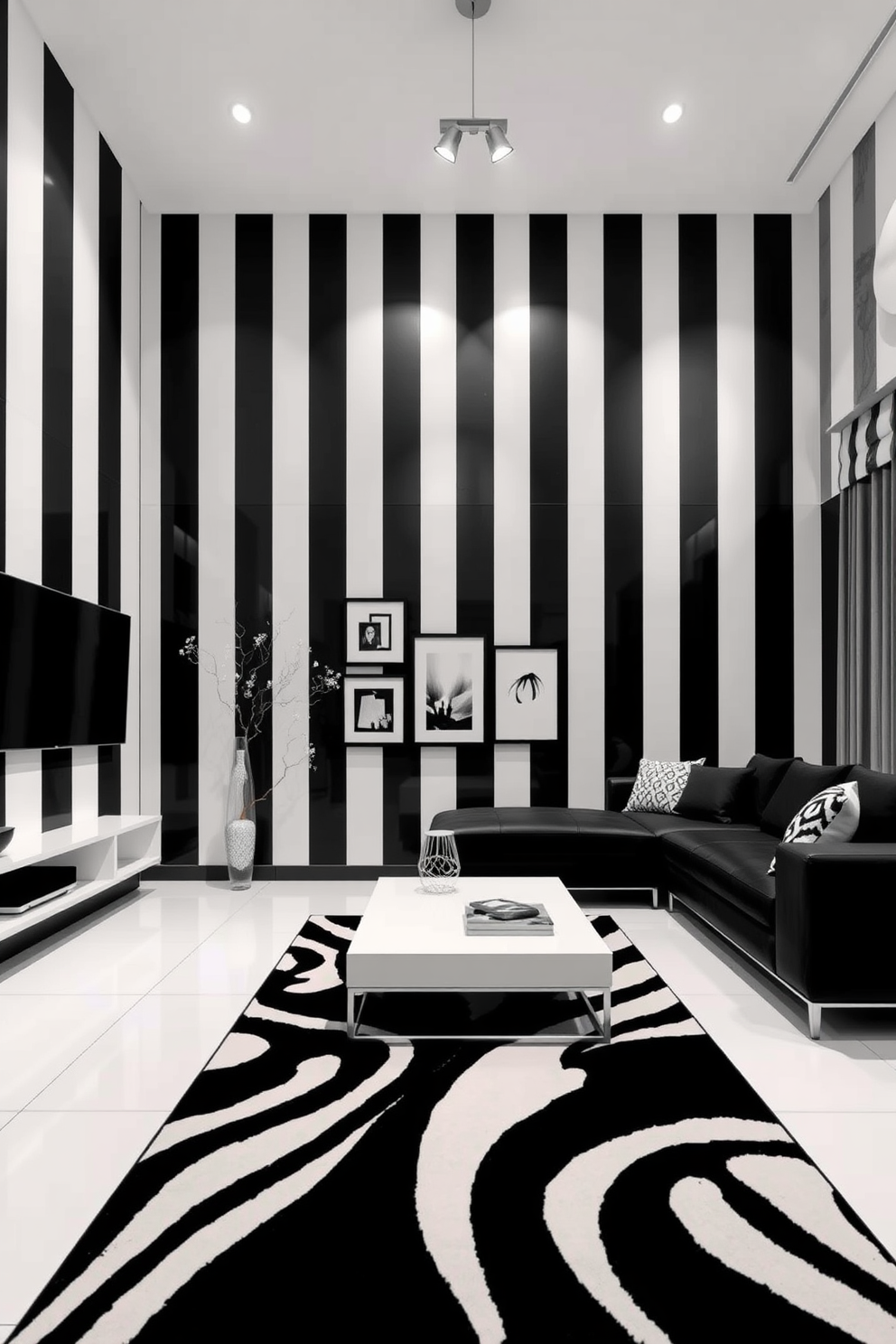 Striped Wall Painting Ideas 7